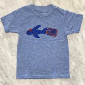 Little Dilascia Cool Your Jets Blue T-Shirt